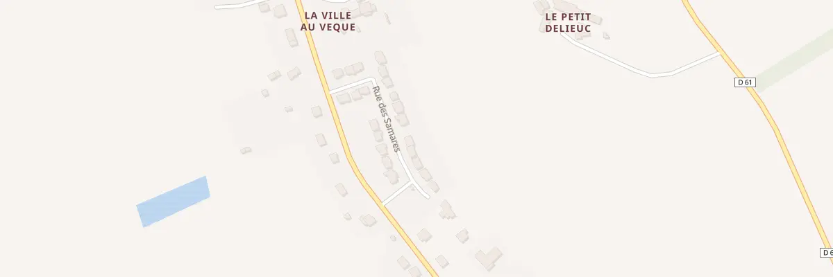Plan du 10 Rue des Samares à Guipel