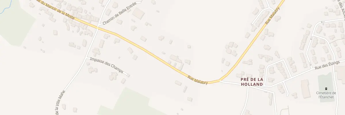 Plan du 16 Rue de Malabry à La Richardais