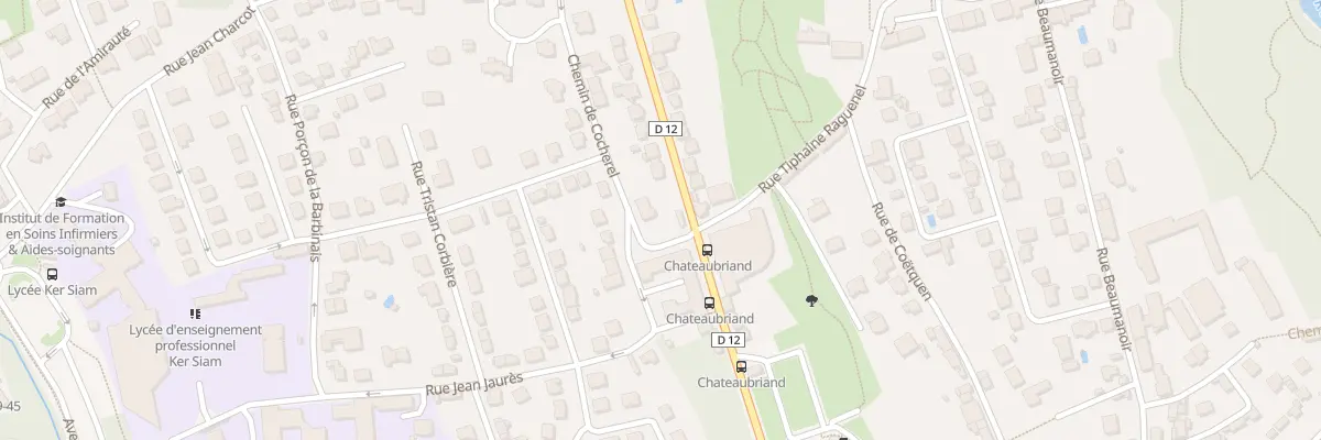Plan du 62 Rue Chateaubriand à Dinan