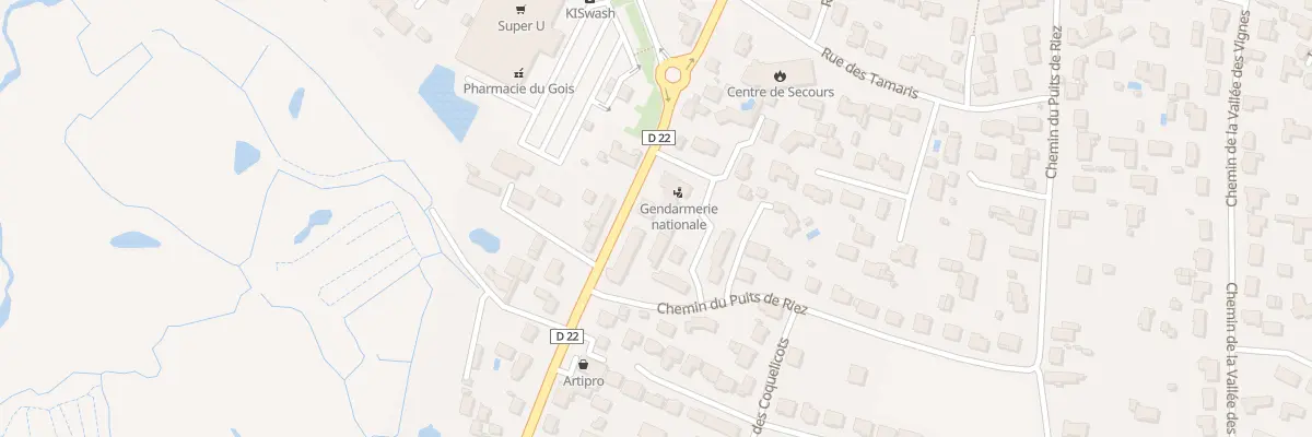 Plan du 43 Rue des Sables à Beauvoir-sur-Mer