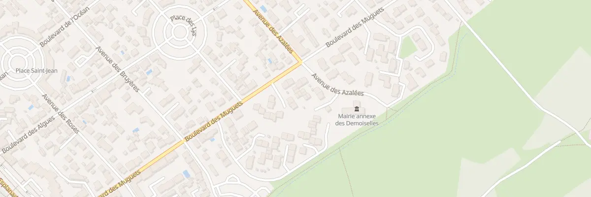 Plan du 34 Bd des Muguets à Saint-Hilaire-de-Riez