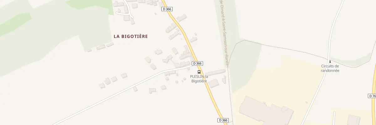 Plan du 30 La Bigotiere à Pleslin-Trigavou