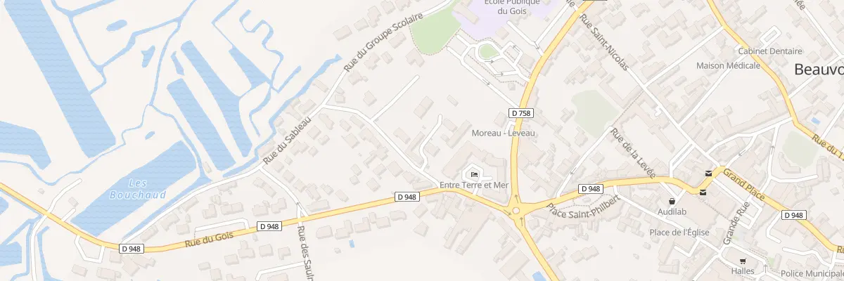 Plan du 4D Rue du Sableau à Beauvoir-sur-Mer