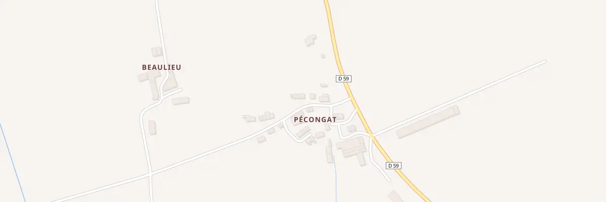 Plan du 5088 Pecongat aux Brulais