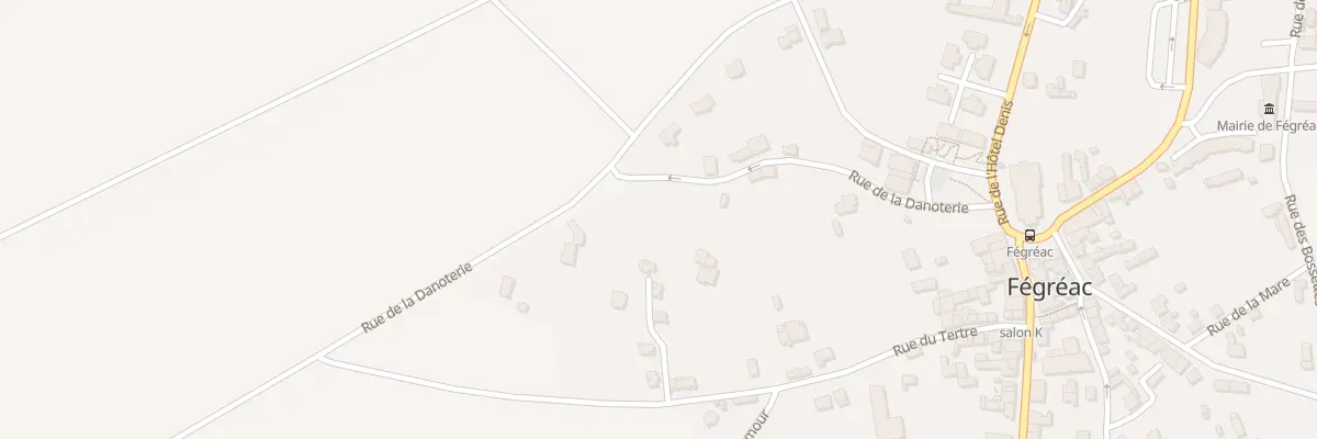 Plan du 6235 Le Tertre à Fégréac