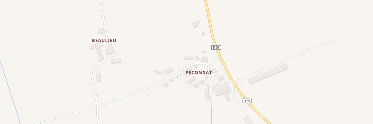 Plan du 5087 Pecongat aux Brulais