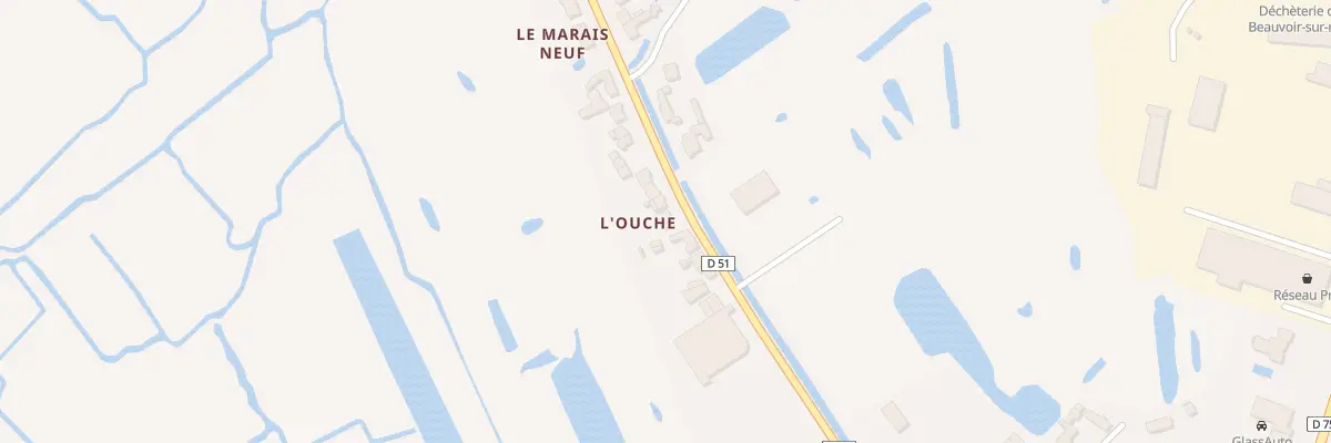 Plan du 55 Rue du Port à Beauvoir-sur-Mer