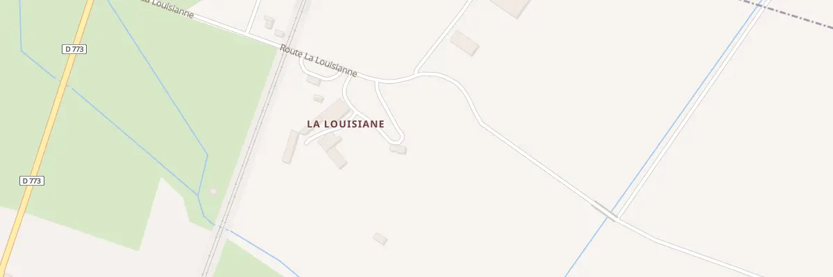 Plan du 5318 La Louisiane à Drefféac