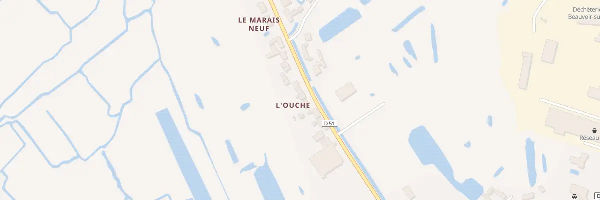 Plan du 57 Rue du Port à Beauvoir-sur-Mer