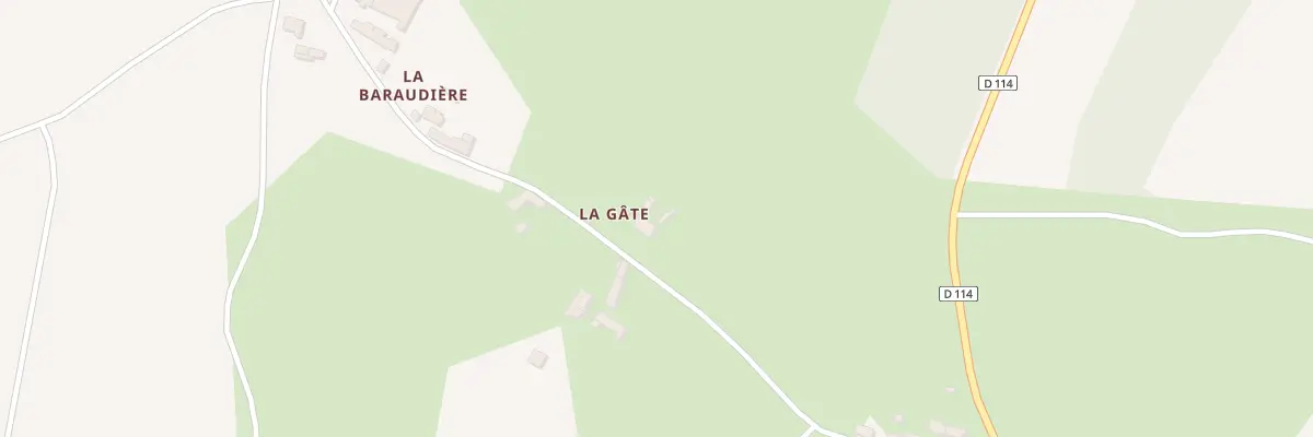 Plan du 2 La Gâte à Saint-Père-en-Retz
