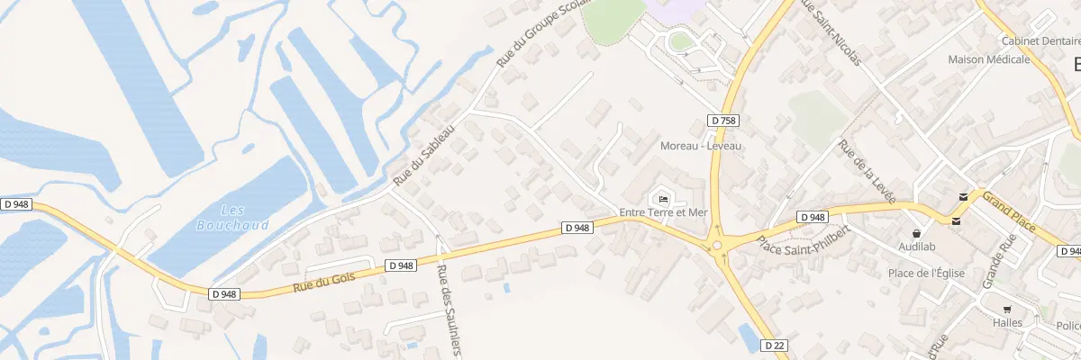 Plan du 7 Rue du Sableau à Beauvoir-sur-Mer