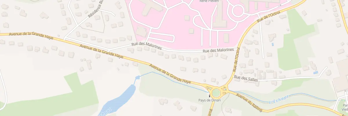 Plan du 15 Rue des Malorines à Dinan