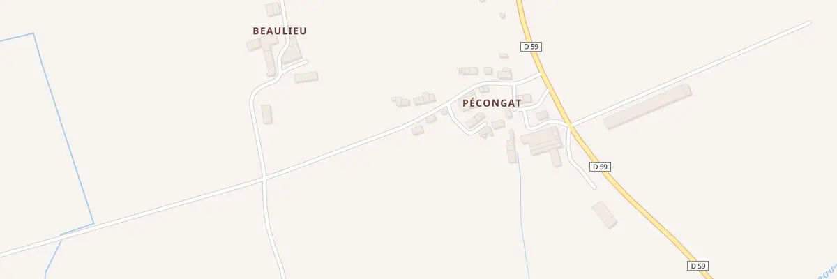 Plan du 15 Pecongat aux Brulais