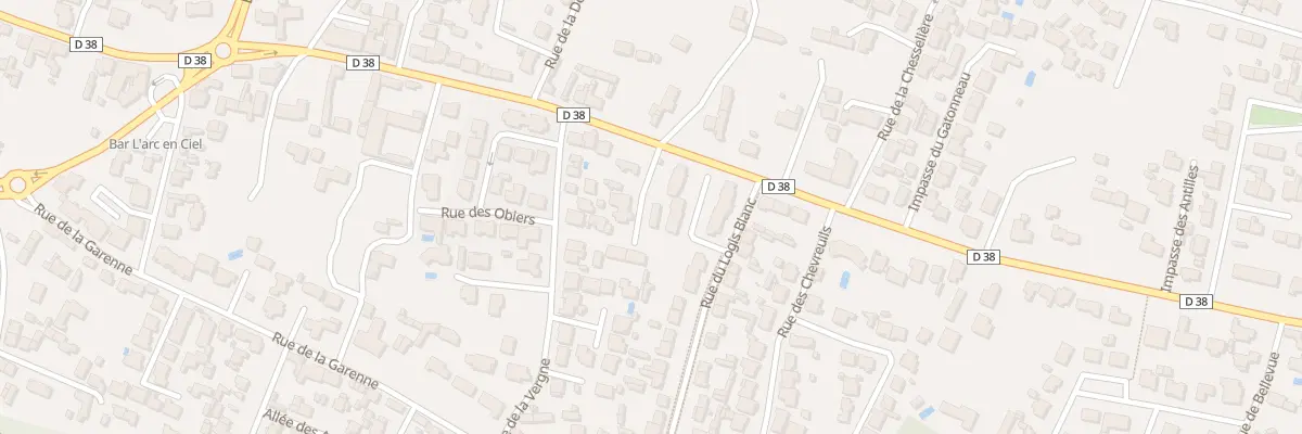 Plan du 46E Rue des sables à Saint-Jean-de-Monts