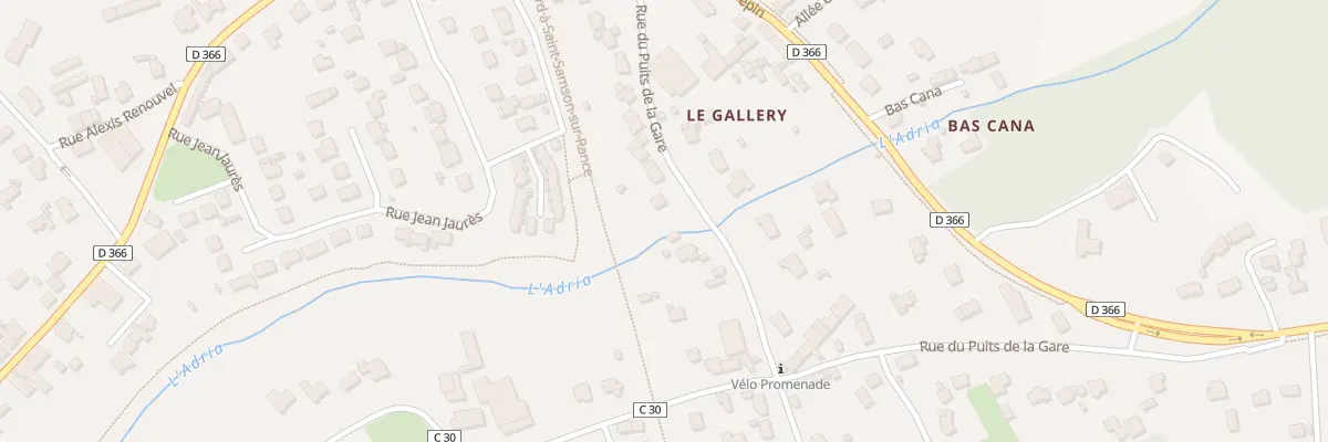 Plan du 20 Rue du Puits de la Gare à Pleslin-Trigavou