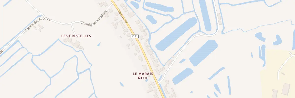 Plan du 70 Rue du Port à Beauvoir-sur-Mer