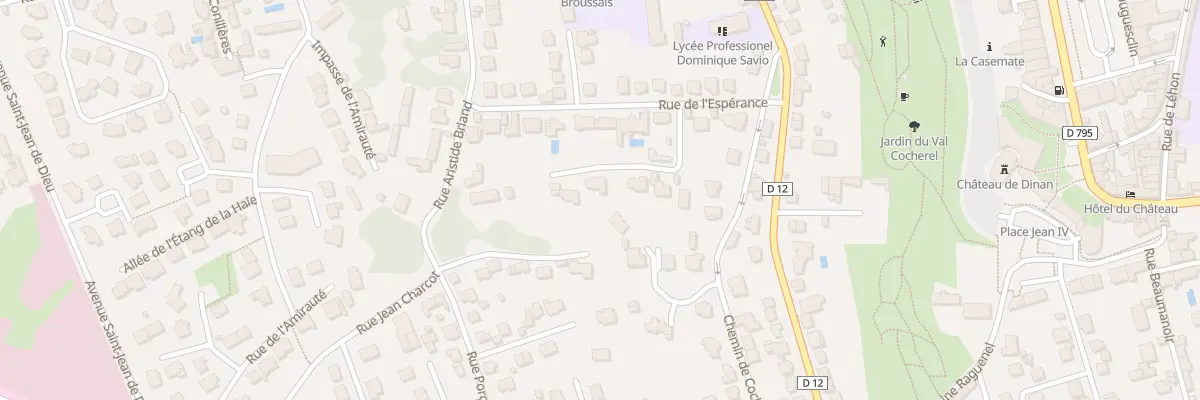 Plan du 7C Rue de l’Espérance à Dinan