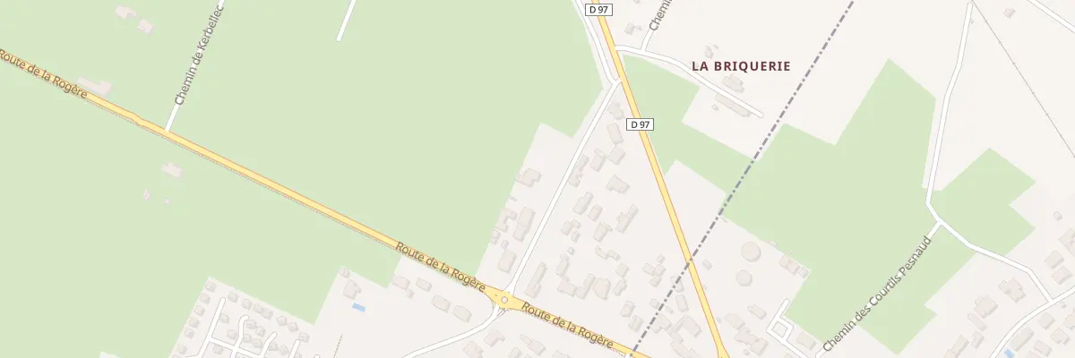 Plan du 113 Che des Carrières à Pornic