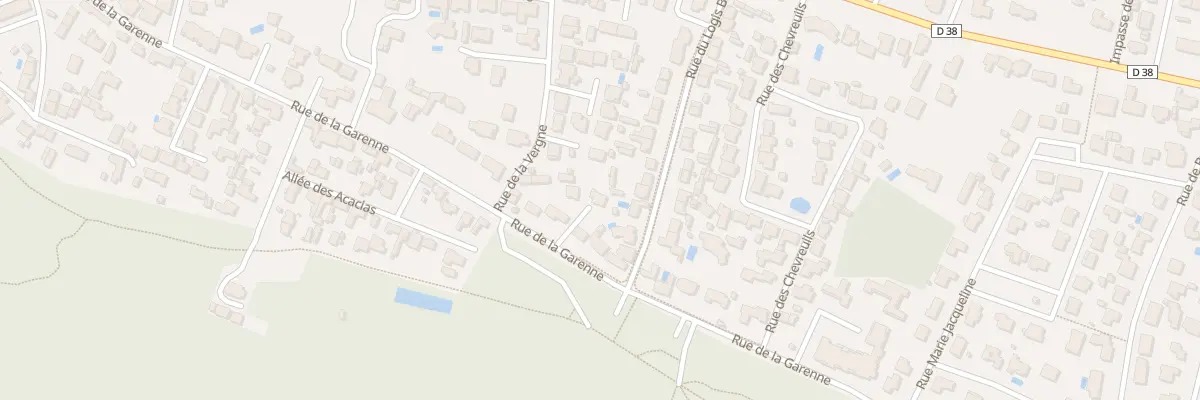 Plan du 23T Rue de la garenne à Saint-Jean-de-Monts