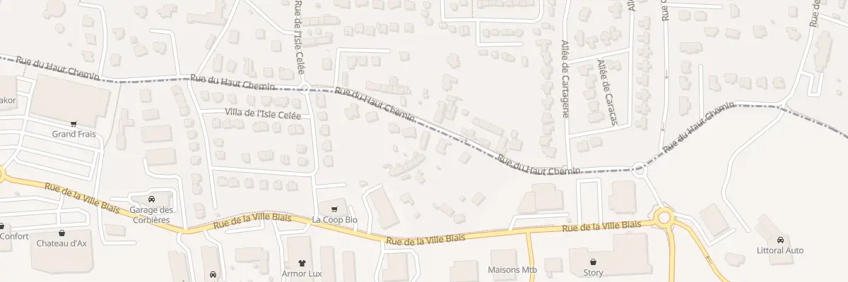 Plan du 5043 Le Haut Chemin à La Richardais
