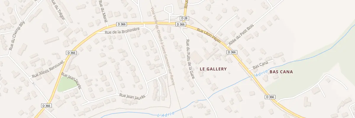 Plan du 10 Rue du Puits de la Gare à Pleslin-Trigavou