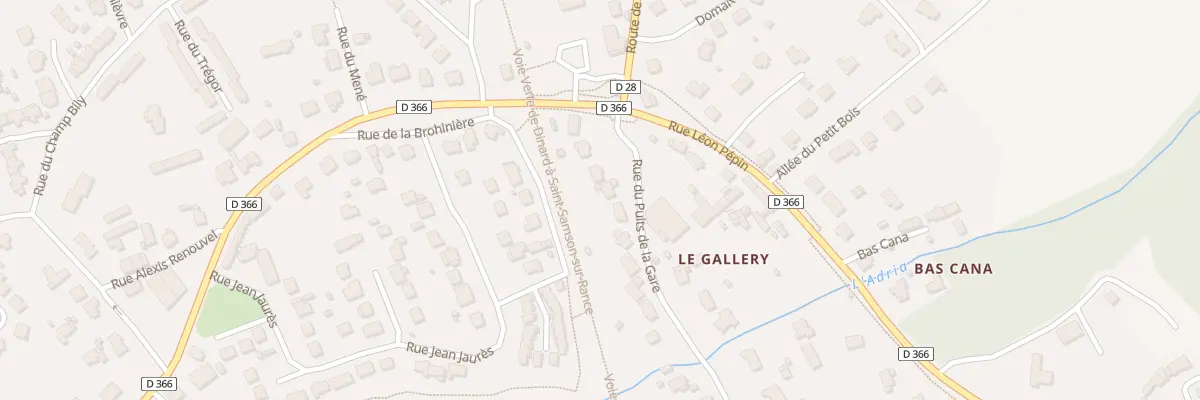 Plan du 8 Rue du Puits de la Gare à Pleslin-Trigavou