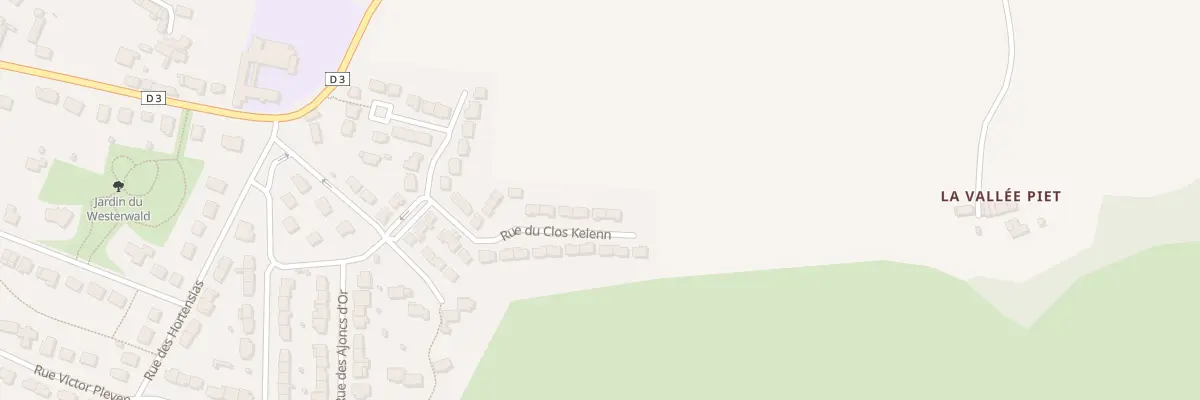 Plan du 25 Rue du Clos Kelenn à Pleurtuit