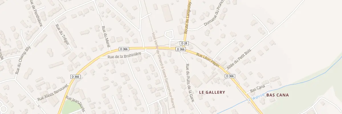 Plan du 2 Rue du Puits de la Gare à Pleslin-Trigavou