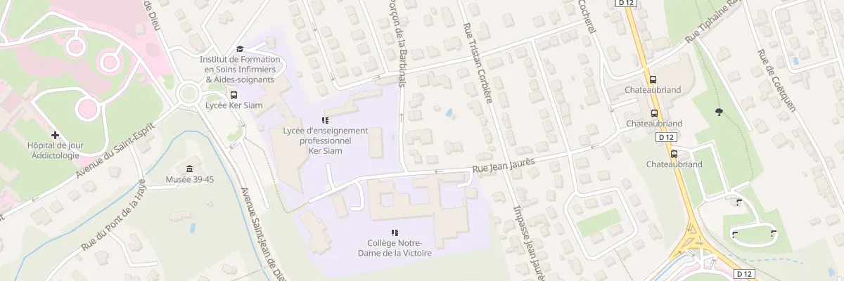 Plan du 27 Rue Porcon de la Barbinais à Dinan