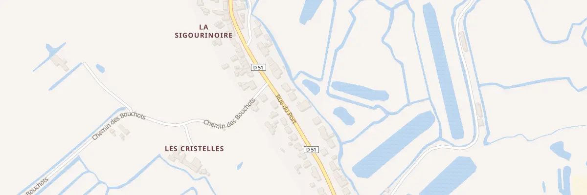 Plan du 80 Rue du Port à Beauvoir-sur-Mer