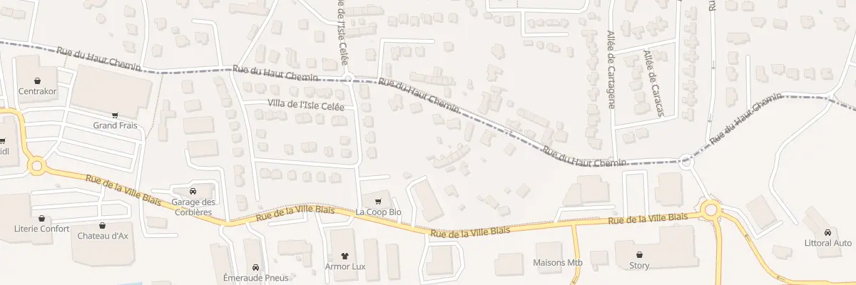 Plan du 25B Rue du Haut Chemin à La Richardais