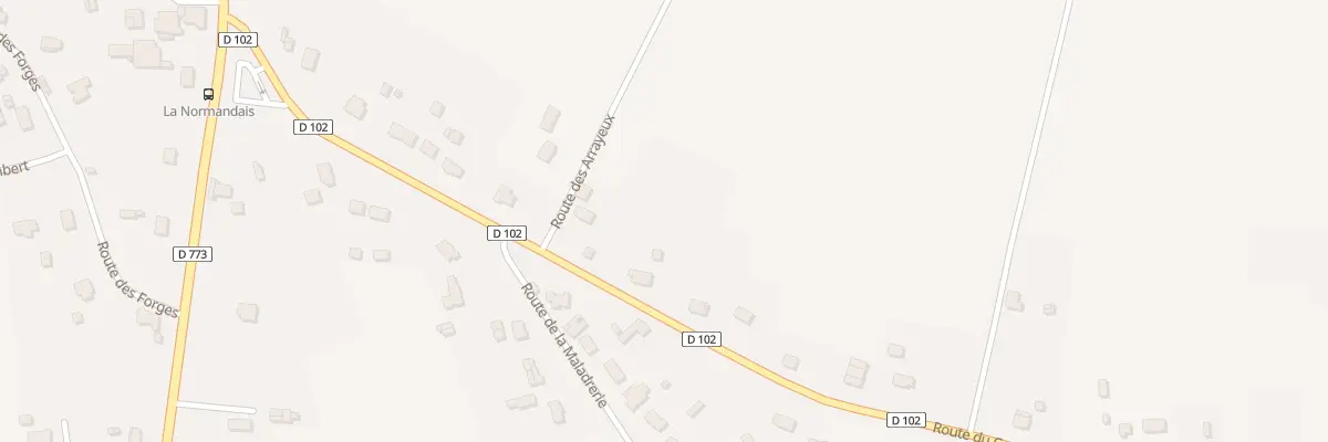 Plan du 15 Rte du Cougou à Sévérac