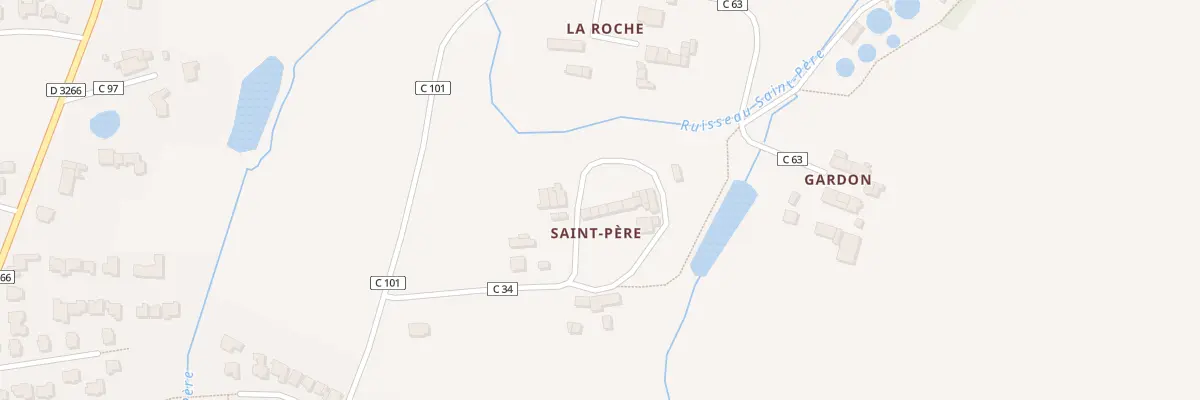 Plan du 9001 La Roche à Pleurtuit