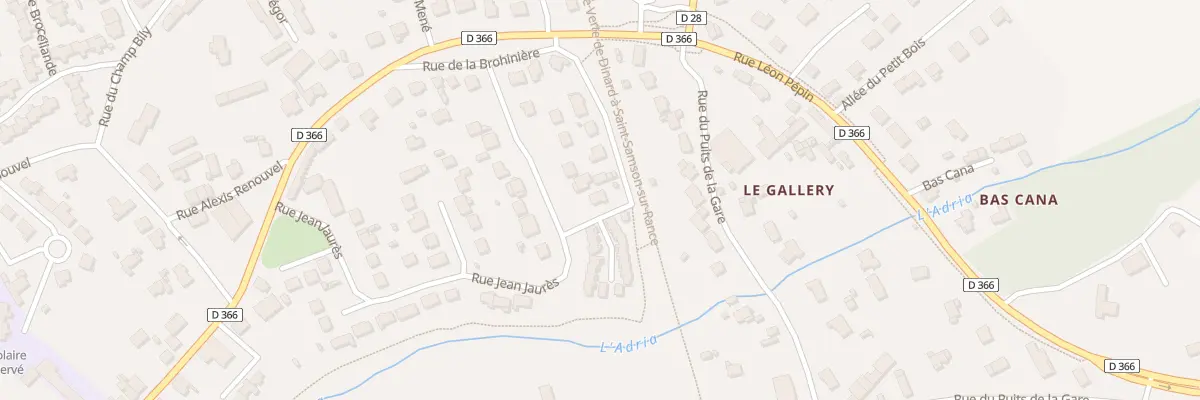 Plan du 18 Rue Jean Jaurès à Pleslin-Trigavou