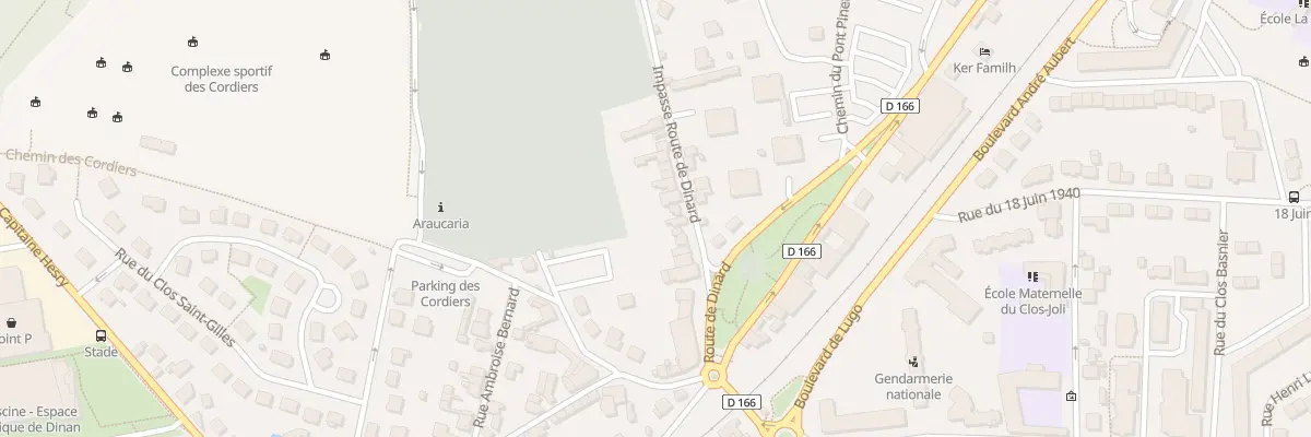 Plan du 10 Imp Route de Dinard à Dinan