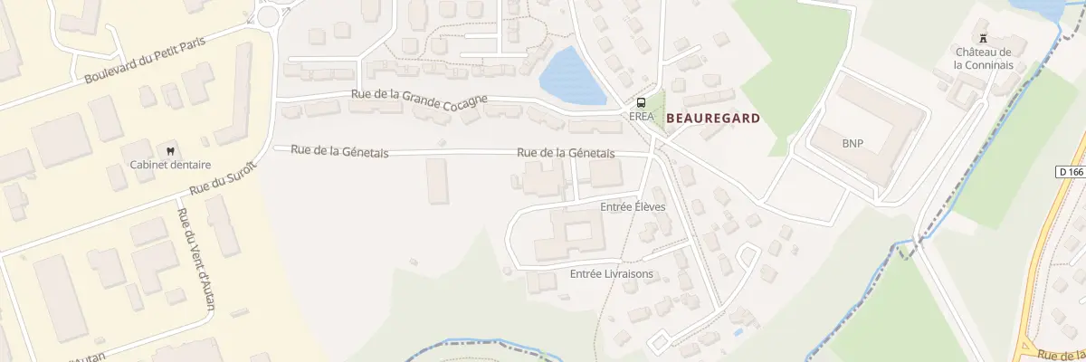 Plan du 5486F Beauregard à Taden