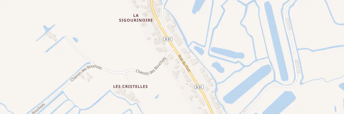 Plan du 113 Rue du Port à Beauvoir-sur-Mer