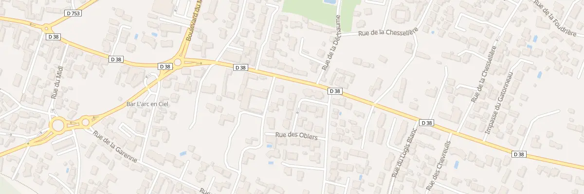 Plan du 4 Rue des obiers à Saint-Jean-de-Monts