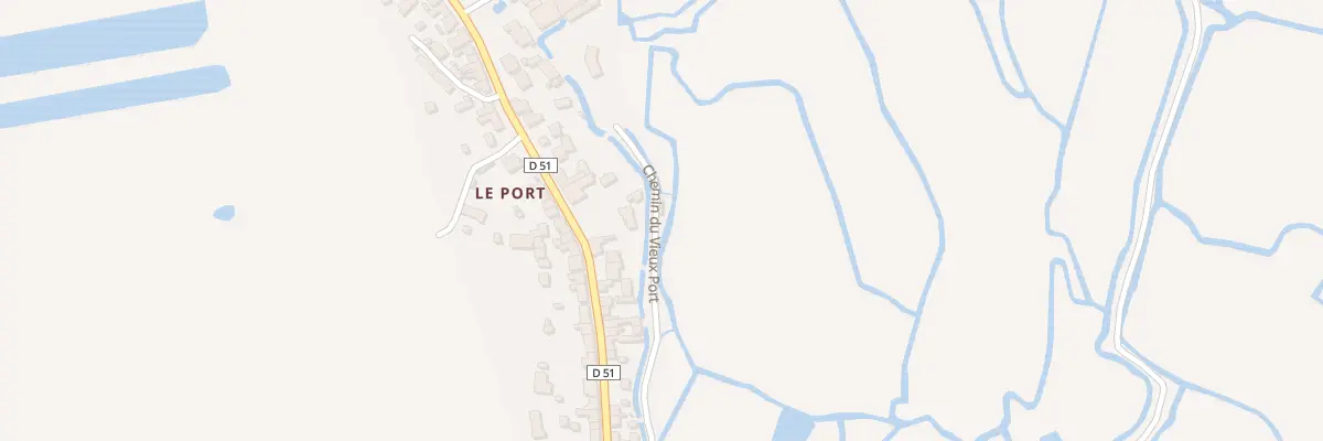 Plan du 6 Che du Vieux Port à Beauvoir-sur-Mer