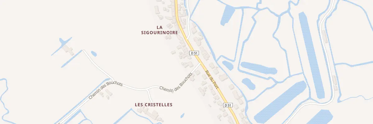 Plan du 117 Rue du Port à Beauvoir-sur-Mer