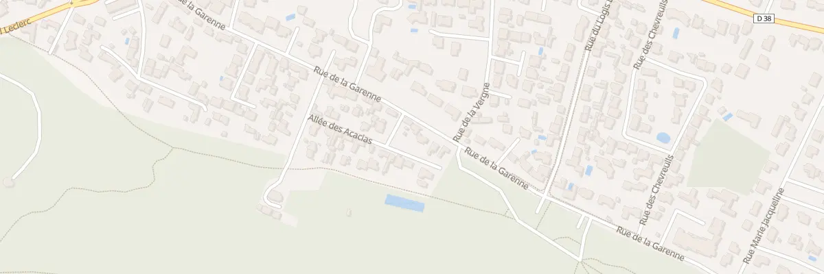 Plan du 40 Rue de la garenne à Saint-Jean-de-Monts