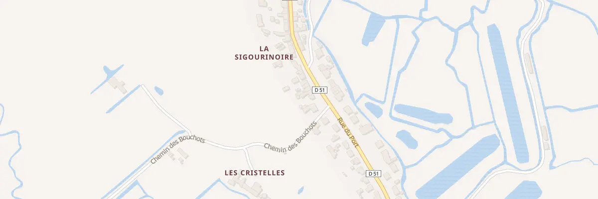 Plan du 119 Rue du Port à Beauvoir-sur-Mer