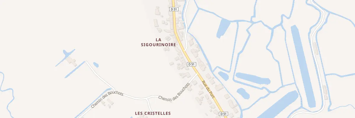 Plan du 125 Rue du Port à Beauvoir-sur-Mer
