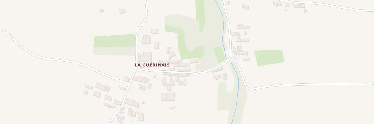 Plan du 35 La Guérinais à Trévron