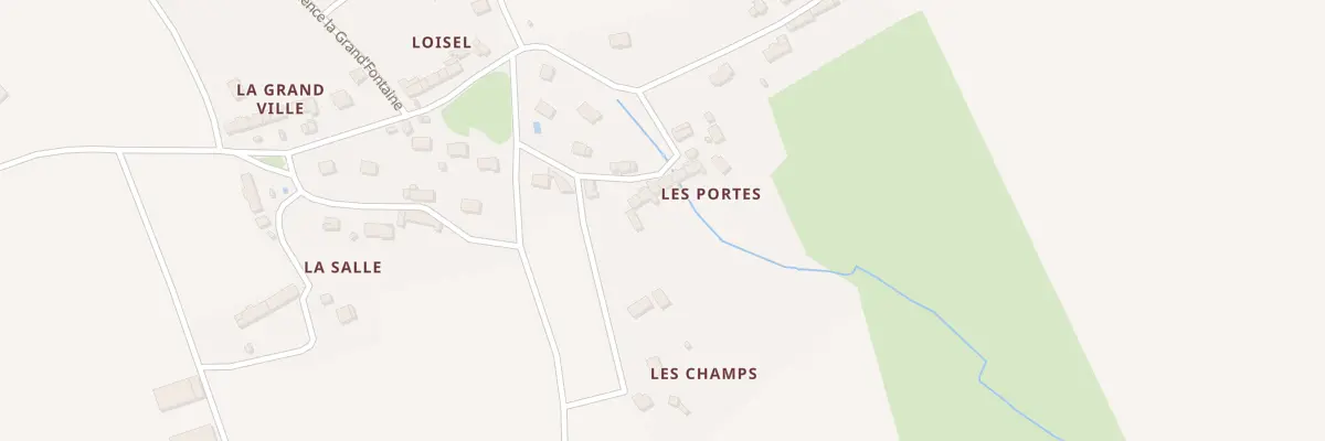 Plan du 6 Les Portes à Taden