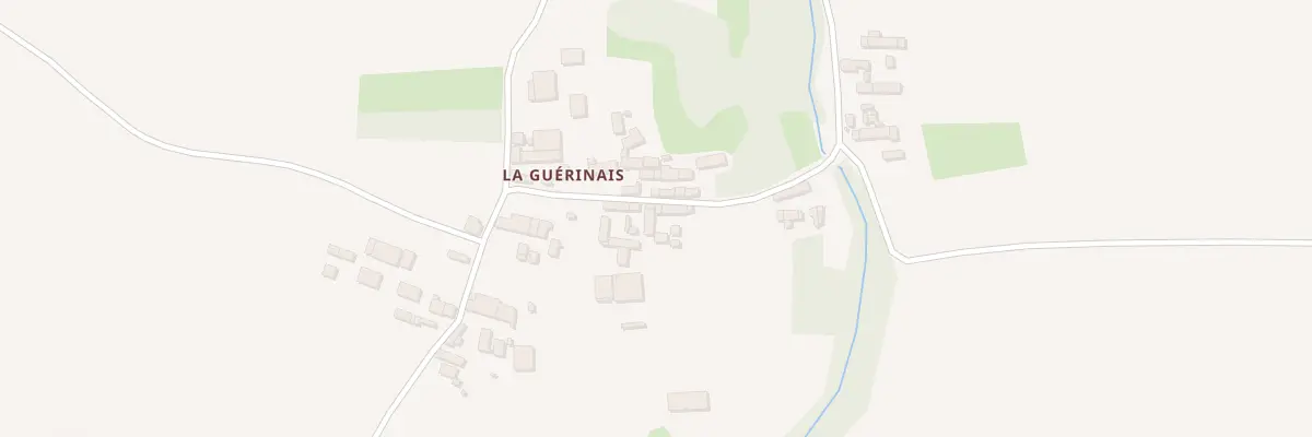 Plan du 26 La Guérinais à Trévron