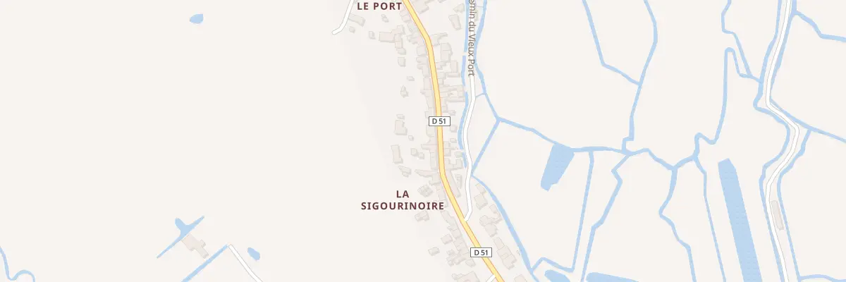 Plan du 151 Rue du Port à Beauvoir-sur-Mer