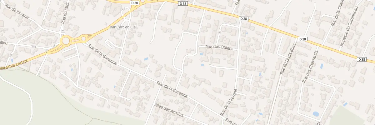 Plan du 11 Rue de la garenne à Saint-Jean-de-Monts