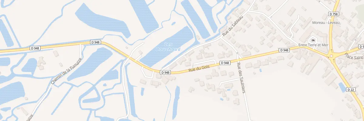 Plan du 27 Rue du Sableau à Beauvoir-sur-Mer