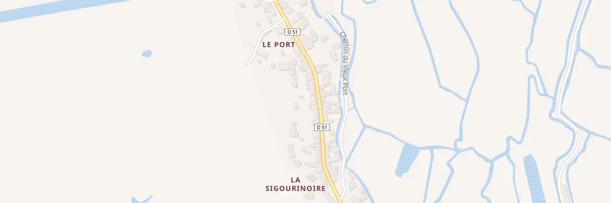 Plan du 161 Rue du Port à Beauvoir-sur-Mer